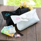 Embroidered Bridesmaid Clutch with Survival Kit D10489X