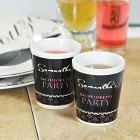 Personalized Bachelorette Party Shot Glasses