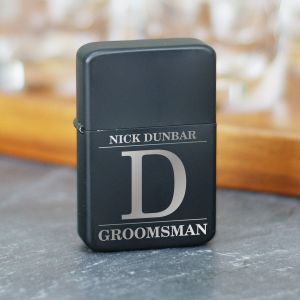 Engraved Groomsmen Lighter