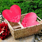 DIY Heart Fan Program Paper Kit DPR16