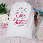 Personalized Flower Girl Sports Bag