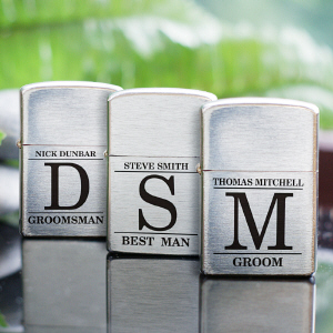 Personalized Groomsmen Lighter | Unique Groomsmen Gifts