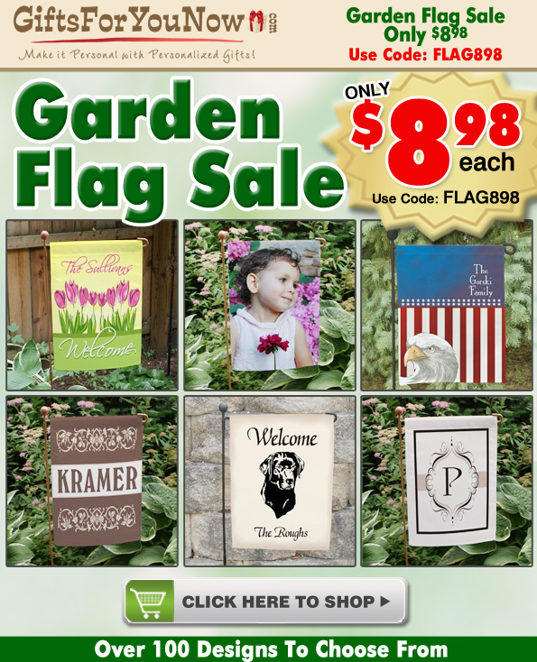 Personalized Garden Flags