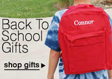 Personalized Back To School Gifts