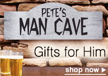 Personalized Engraved Man Cave Gift Ideas