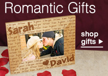 Personalized Romantic Gifts and Personalized Romantic Ideas