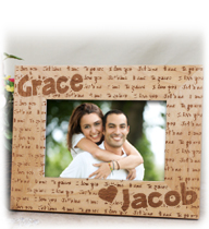 Personalized Valentine's Day Picture Frames