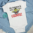 Cuteness Counts Personalized Halloween Infant Creeper