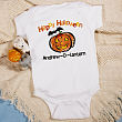 Jack-O-Lantern Infant Halloween Creeper