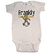 931041X - Frankly I'm Cute Personalized Halloween Onesie