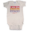 I'm The Sister Personalized Infant Creeper