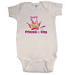 Princess of the King Personalized Infant Creeper