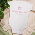 New Baby Girl Personalized Baby Carriage Infant Creeper