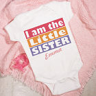 I'm The Sister Personalized Infant Creeper