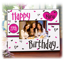 Personalized Birthday Frames & Keepsakes