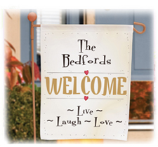 Custom Printed Garden Flags