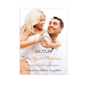 Personalized Photo Save the Date Cards 11045710X