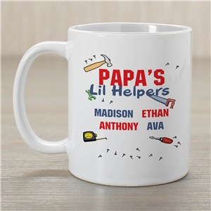 Grandpa's Lil Helpers Personalized Mug