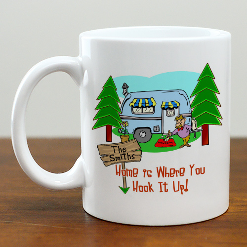 Personalized Traveling Coffee Mug Custom RV Mug Personalized