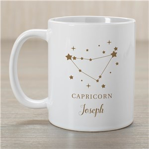 Personalized Zodiac Star Signs Mug
