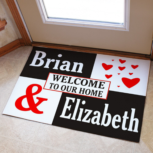 Personalized Couple's Doormat GiftsForYouNow