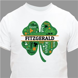 Personalized Shamrock TShirts | Personalized Irish Shirts