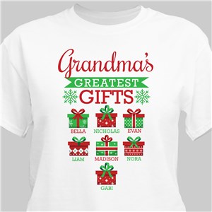 Personalized Christmas Shirt | Greatest Gifts Shirt for Holidays
