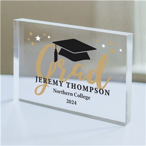 Personalized Acrylic Graduation Keepsake