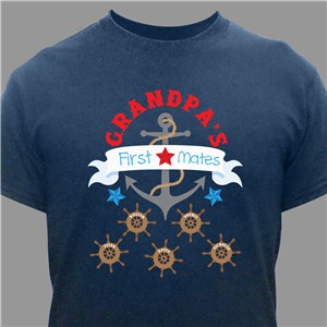 First Mates T-Shirt | Grandpa Shirts