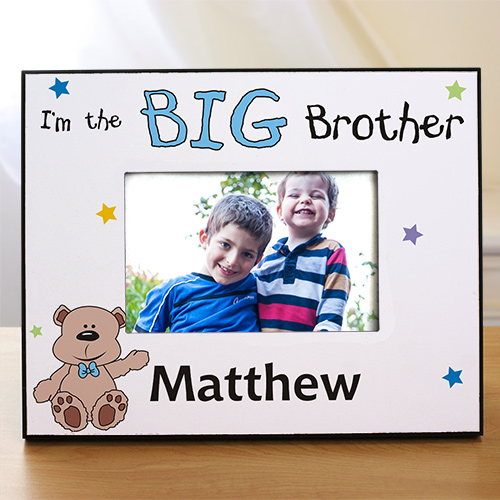 I'm The Brother Teddy Bear Personalized Frame GiftsForYouNow