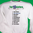 51197X - Top Ten Golfers Sweatshirt