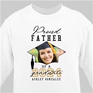 Personalized Proud Family of Grad with Photo Sweatshirt 519220X