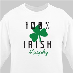 Percent Irish Custom Sweater