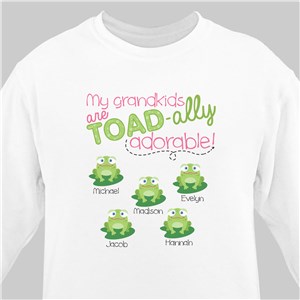 Personalized Sweatshirt for Grandma | Personalized Gifts for Grandma