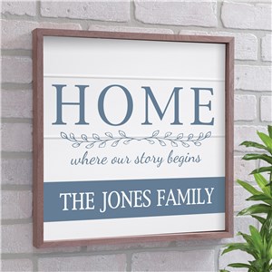 Where Our Story Begins Wall Decor | Wood Pallet Home Decor