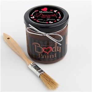 Unique Sexy Valentine's Day Gifts For Him | Personalized Chocolate Body Paint