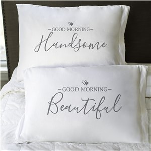 Valentine Pillows | Good Morning Pillowcase Set