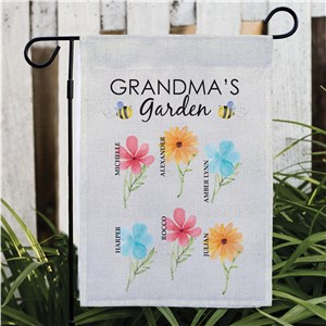 Personalized Water Color Garden Flag 830193662X
