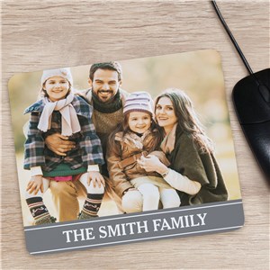 Family Photo Personanlized Mouse Pad | Gifts for Mom