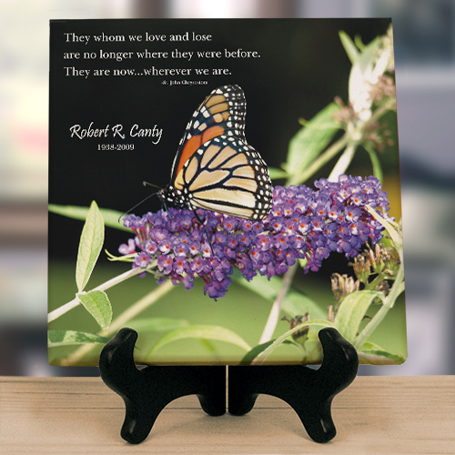 Memorial Keepsake Personalized Memorial Photo Wall Canvas