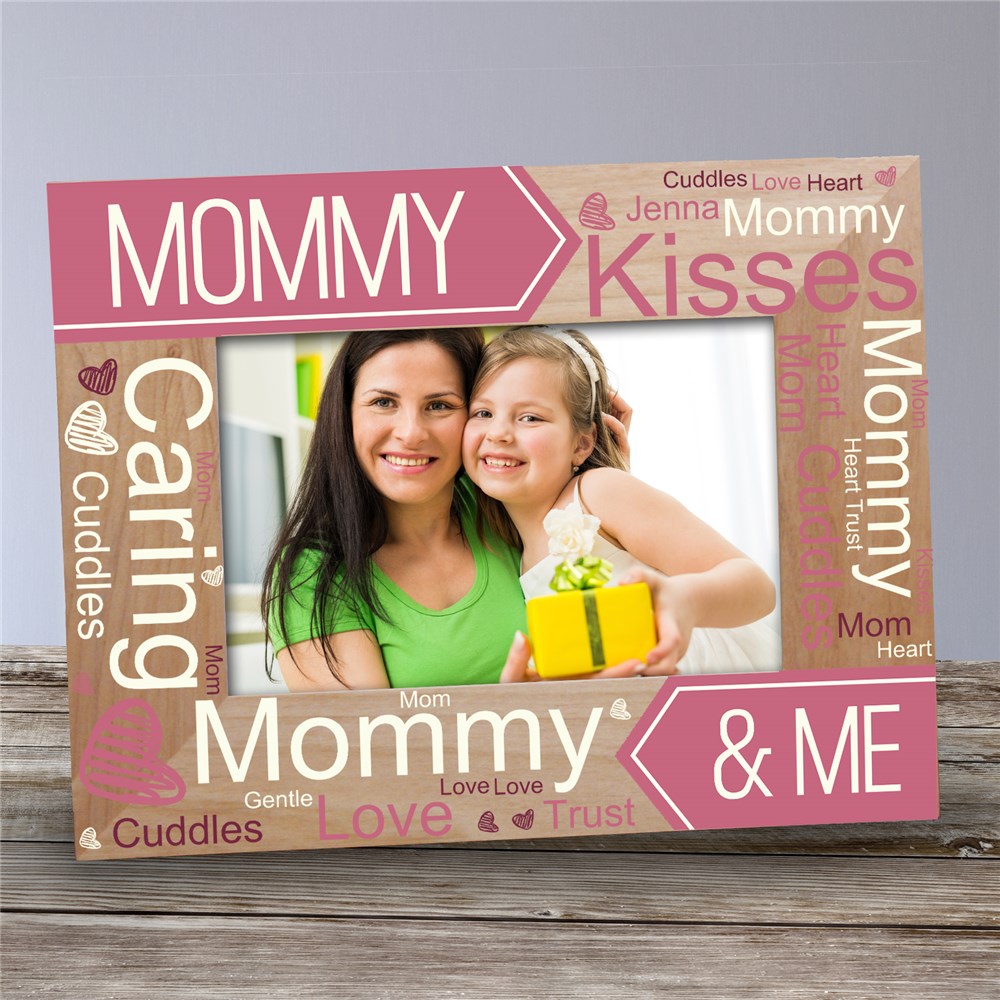 Personalized Wooden Picture Frames | Mommy and Me Gifts