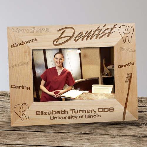 Personalized Dentist Picture Frame GiftsForYouNow