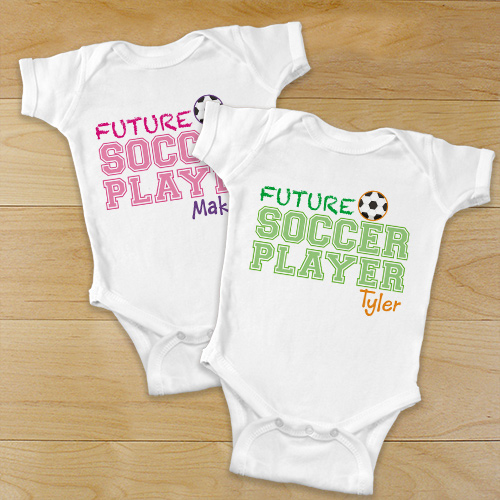 Personalized Future Athlete Baby ApparelFuture Athlete Infant Apparel