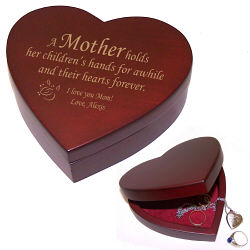 Personalized Mother's Day Jewelry Box