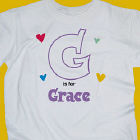 A is For... Hearts Youth T-Shirt