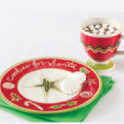 Cookies For Santa Plate and Mug 