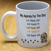 Agenda For The Day Coffee Mug