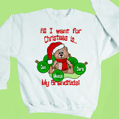 All I Want Christmas Sweatshirt