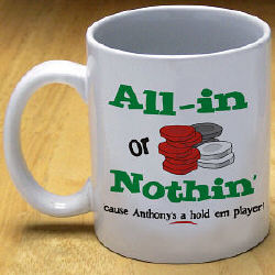 All In Coffee Mug
