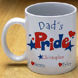 American Pride Mug - Hearts & Stars